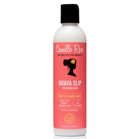 Camille Rose front bottle showing product and volume, highlights easy detangling