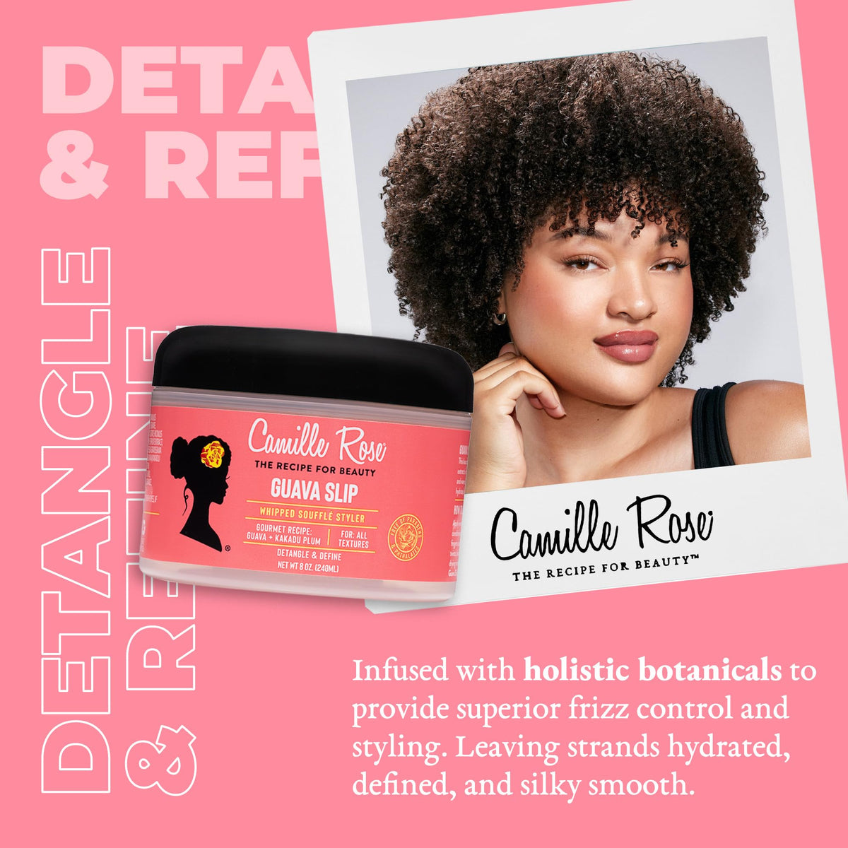 Camille Rose open jar showing whipped texture and lightweight feel
