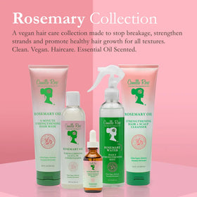 Camille Rose mist applied to curly hair reviving definition and reducing frizz