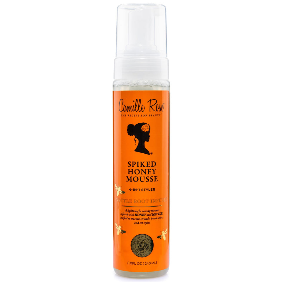 Camille Rose front bottle showing product label and benefits for easy identification