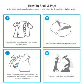 CANAGROW pad worn under blouse in daily life for confidence and dryness