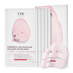 CANDORLOV front packaging showing five hydrogel sheets and benefits