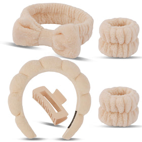 Canitor headband beside hand showing size and comfortable fit