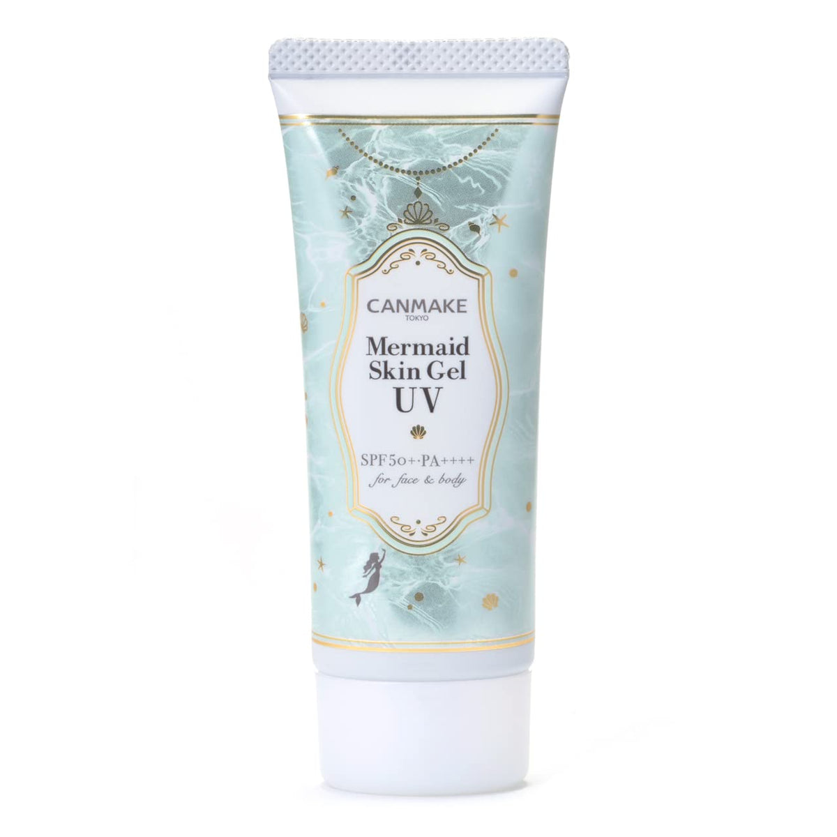 CANMAKE front packaging showing compact 40g tube and brand clarity, travel-friendly benefit