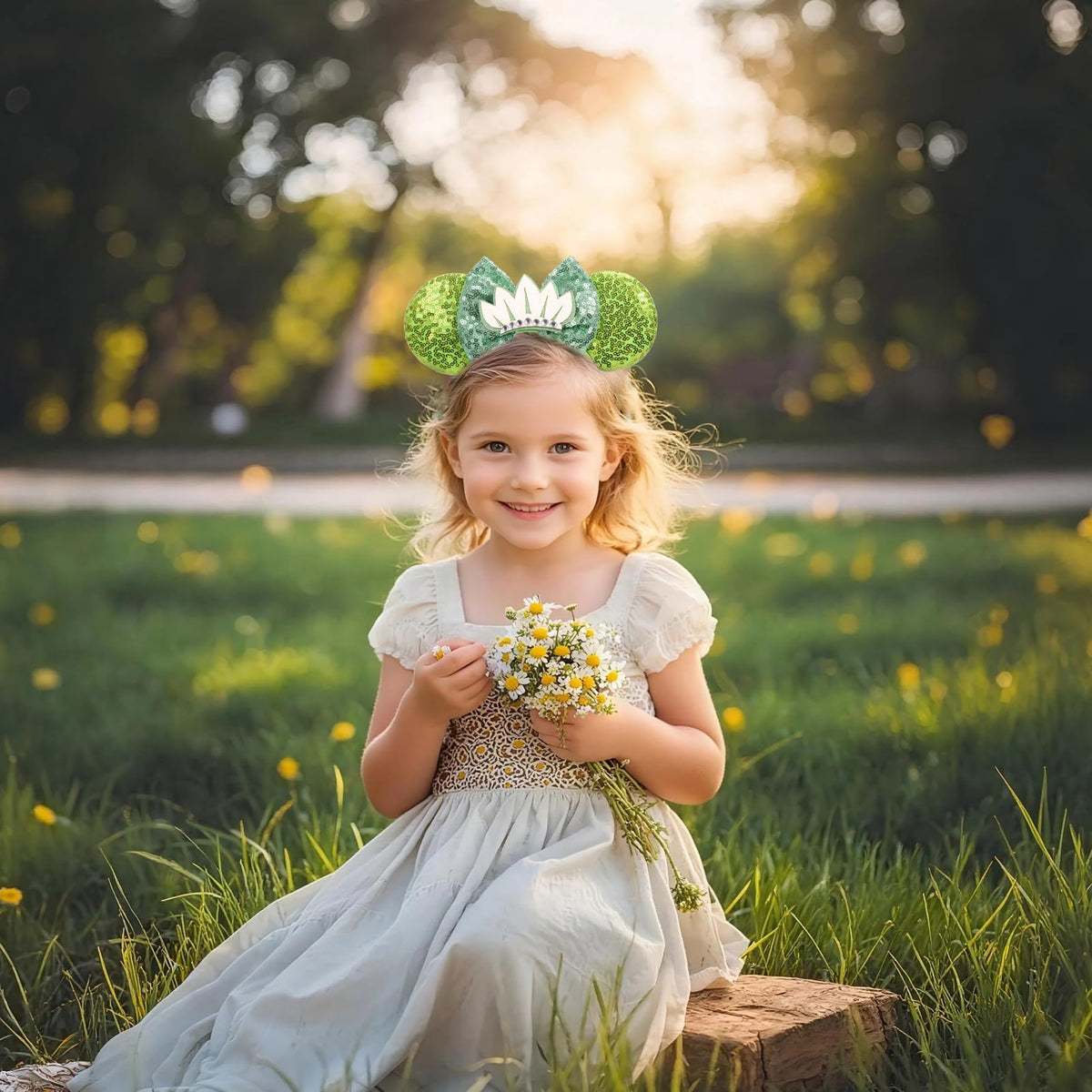 CANMIL headband in party scene adding vibrant festive flair