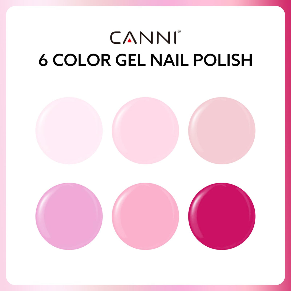CANNI bottle close-up with color-coded label for accurate shade choice