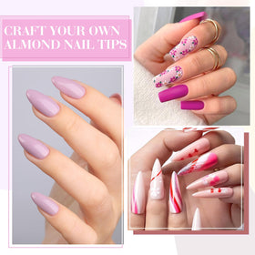 CANNI fanned swatch display on hand demonstrating wearable pink shades