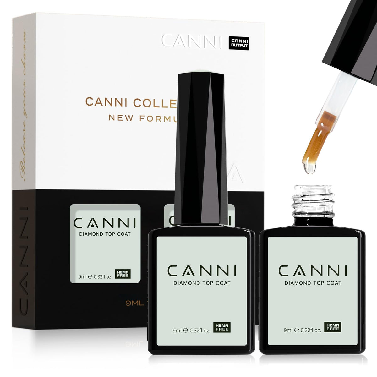 CANNI front packaging showing kit contents and glossy benefit