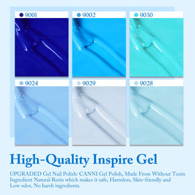 CANNI label with 3D crystal detail highlighting clear color viewing