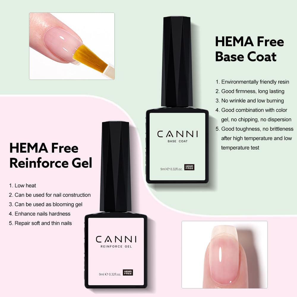 CANNI matte top coat swatch displaying satin finish for modern nail looks