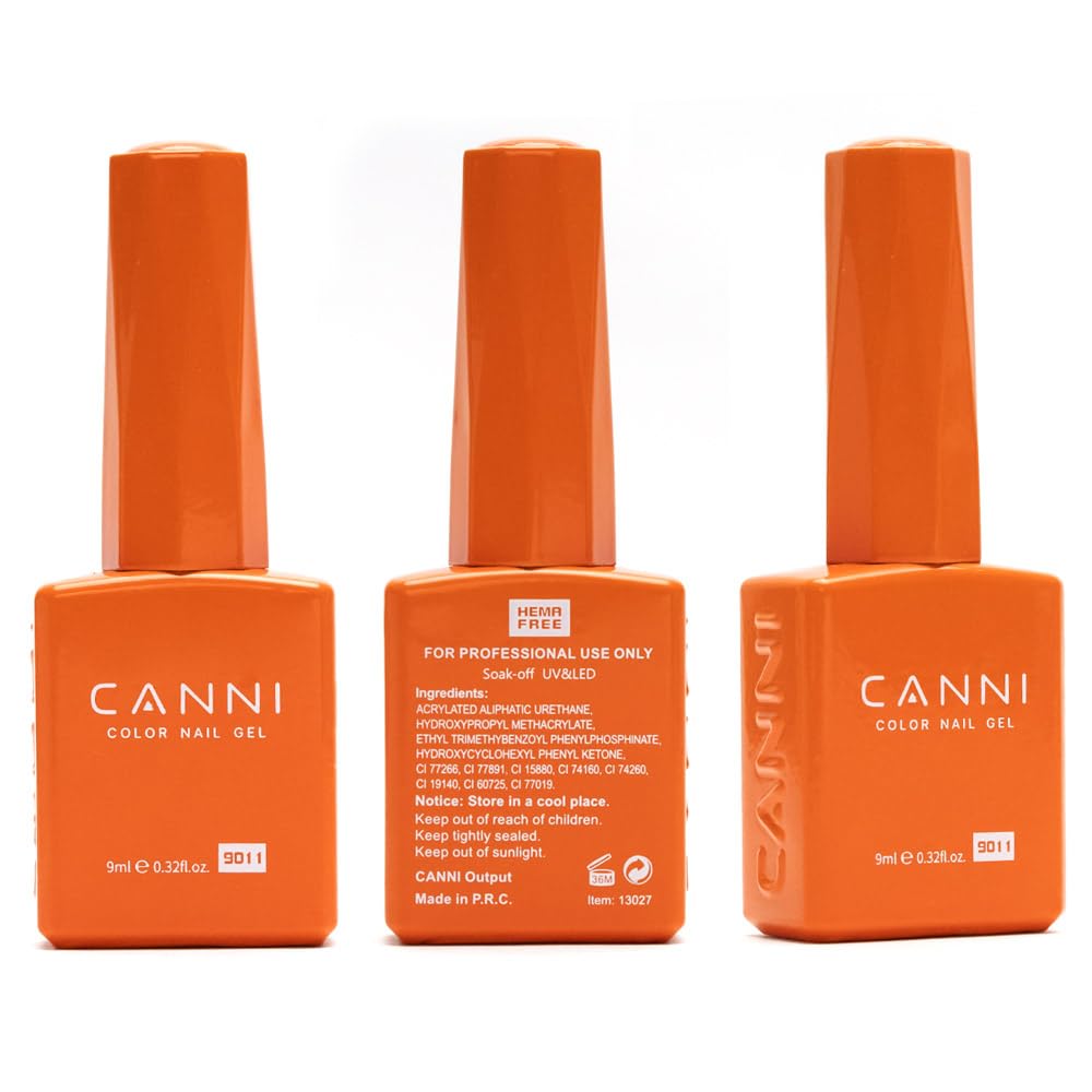 CANNI bottle beside fingertip to show compact size and travel convenience