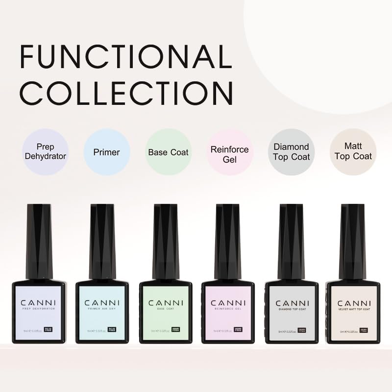 CANNI gel texture on brush stroke demonstrating smooth application benefit