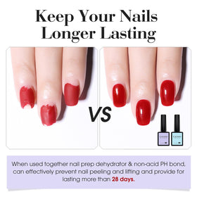 CANNI droplet on nail illustrating fast air-dry action and clean surface
