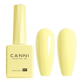 CANNI bottle front view showing true yellow shade and quick selection benefit