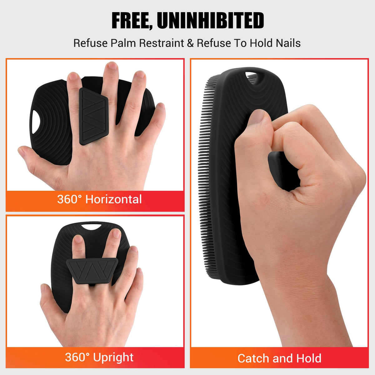 canroom handle detail showing multi-grip design for secure hold