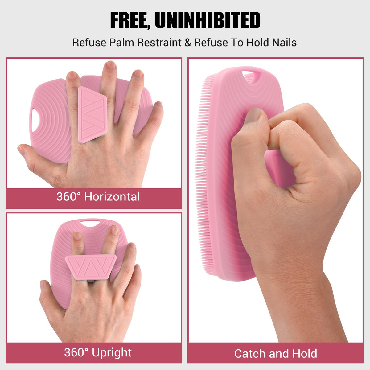 canroom next to hand for size comparison showing ergonomic grip benefit