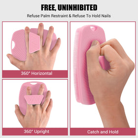 canroom next to hand for size comparison showing ergonomic grip benefit