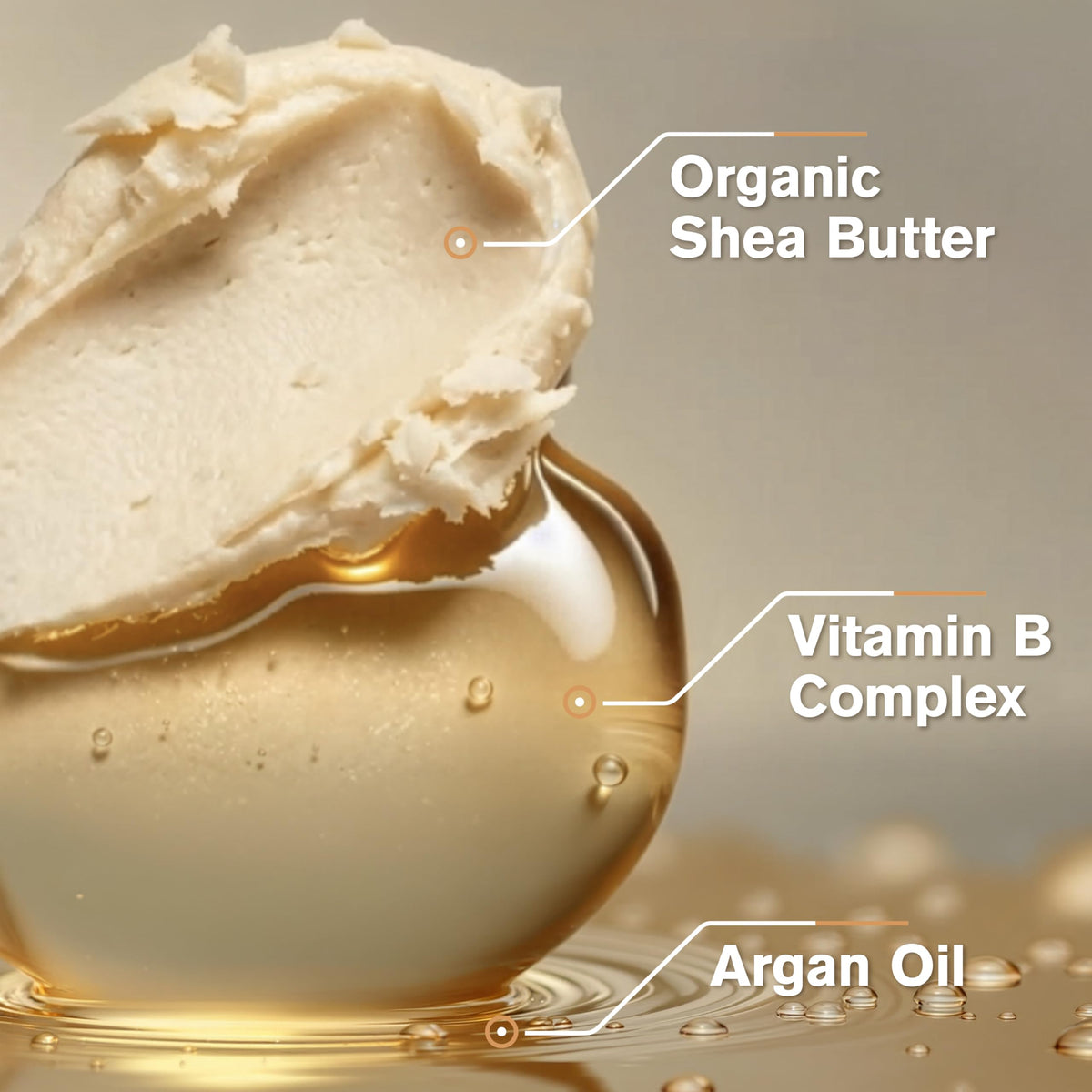 Cantu label close-up highlighting argan oil and clean-ingredient benefits