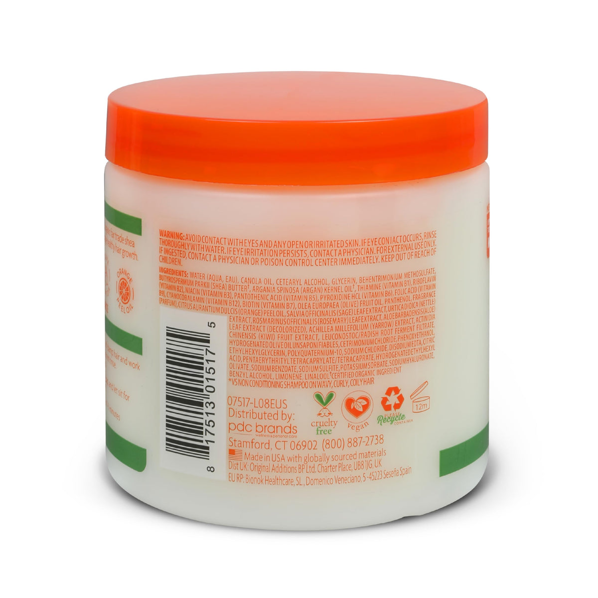 Cantu close-up of cream texture displaying rich moisturizing consistency