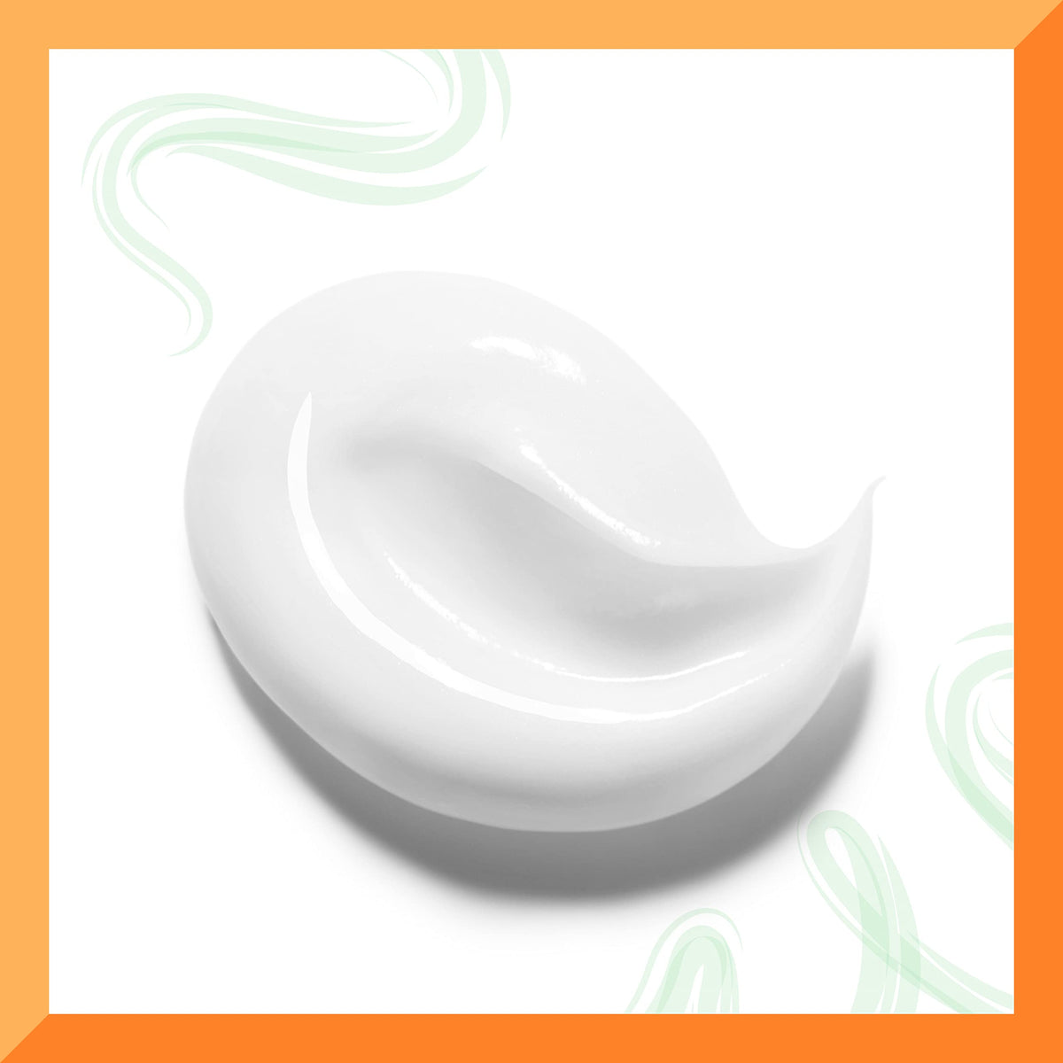 Cantu creamy conditioner texture on palm showing rich slip and moisture