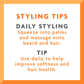 Cantu oil with grooming kit lifestyle scene for daily routine benefits