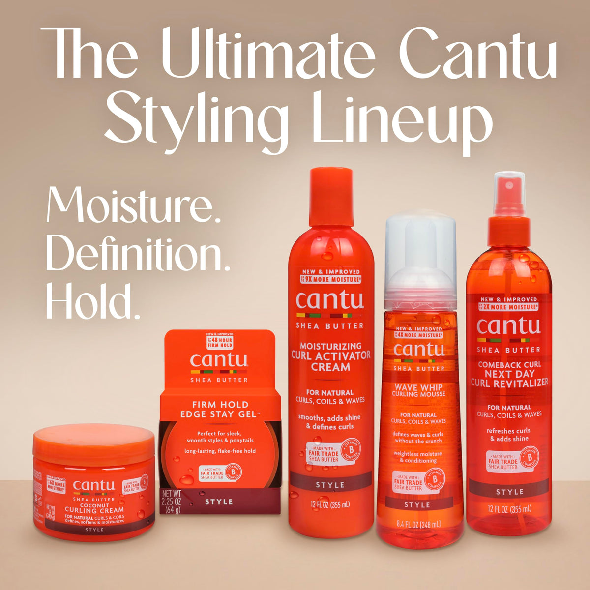 Three Cantu bottles arranged to show the pack-of-three value