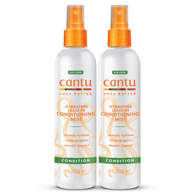 Cantu front bottle view showing product branding and hydrating benefit
