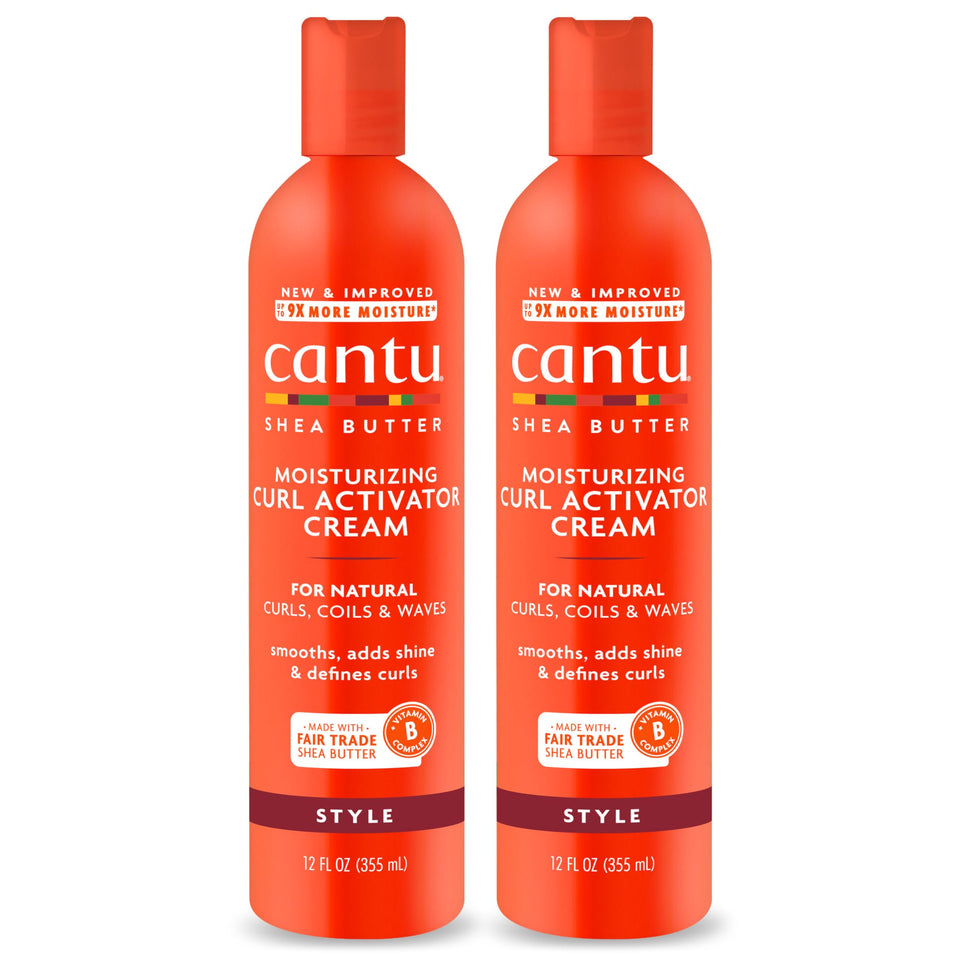 Cantu front packaging shows jar and label with clear product benefit