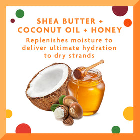 Cantu shea butter close-up highlighting natural nourishment for soft curls