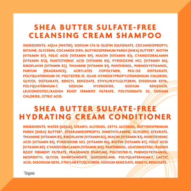 Cantu lifestyle shot on natural hair showcasing hydrated curls and definition