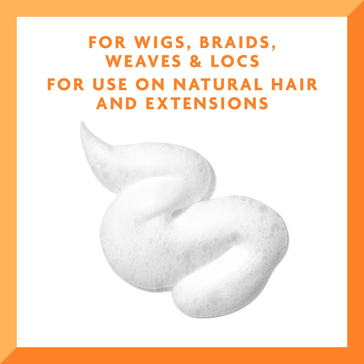 Cantu applied to braided style reviving shine and reducing dryness