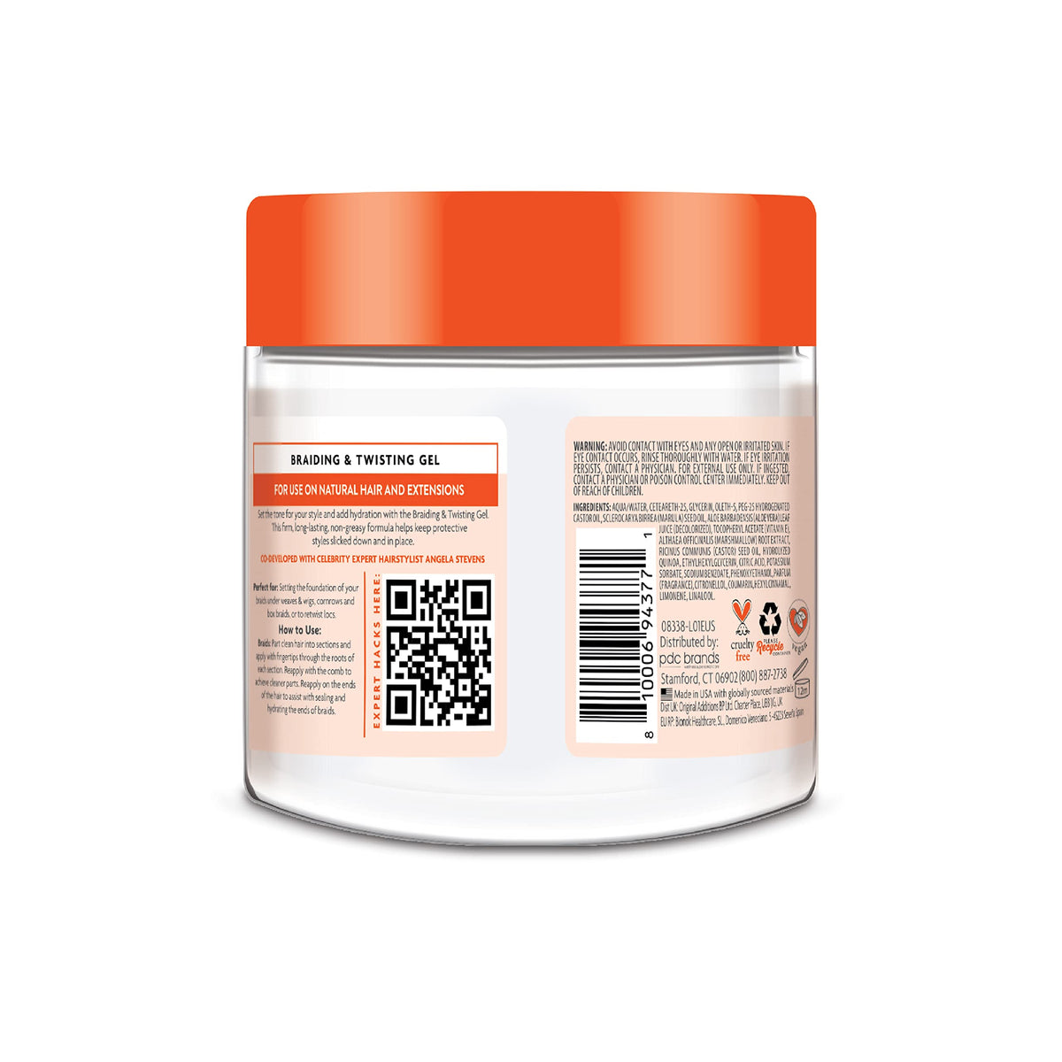 Cantu used in salon braiding session illustrating professional styling support