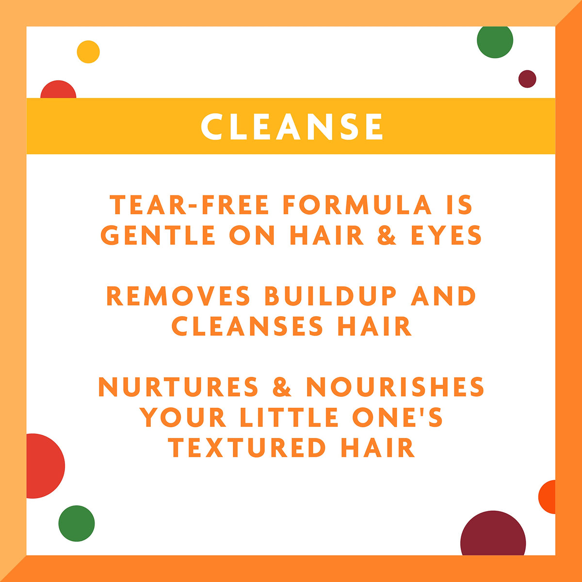 Cantu close-up foam with shea butter highlighting moisturizing texture benefit