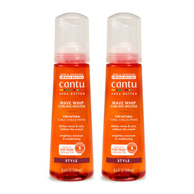 Cantu front packaging showing product for defined waves and moisture