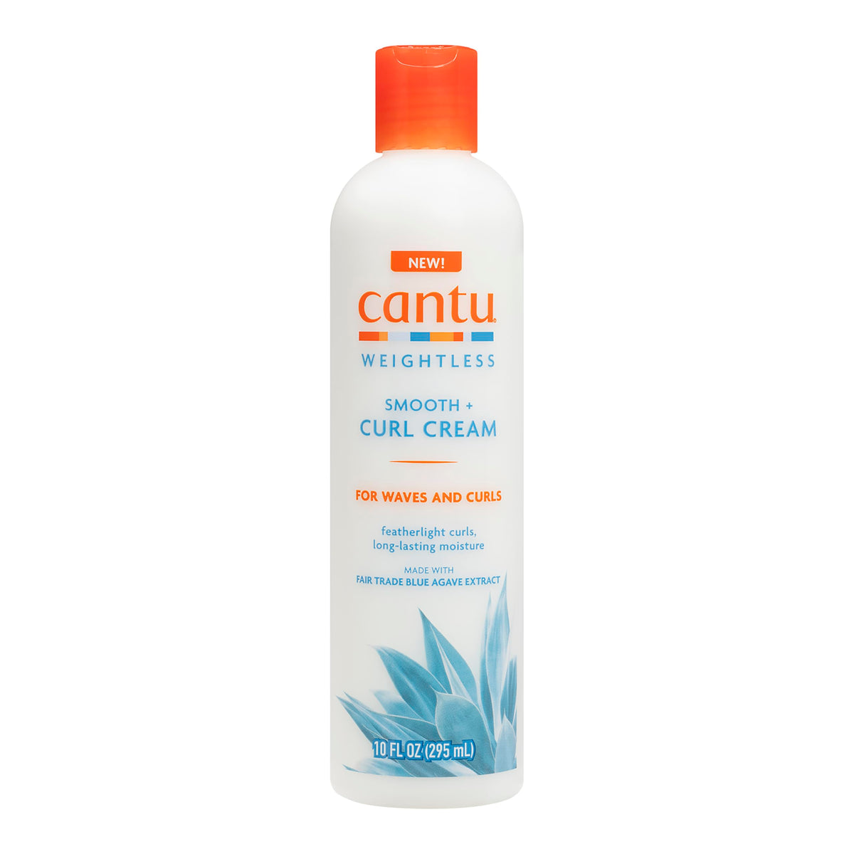 Cantu weightless cream front packaging showing lightweight curl definition