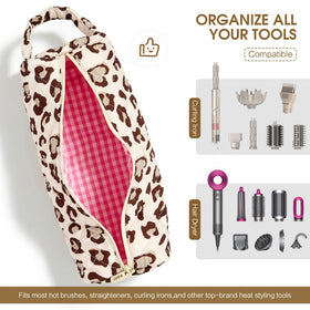 Canumer bag with Dyson Airwrap inside to show fit and protection benefit