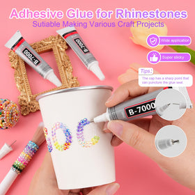 CANVALITE tweezer and pickup pen positioned for precise gem placement benefit accuracy