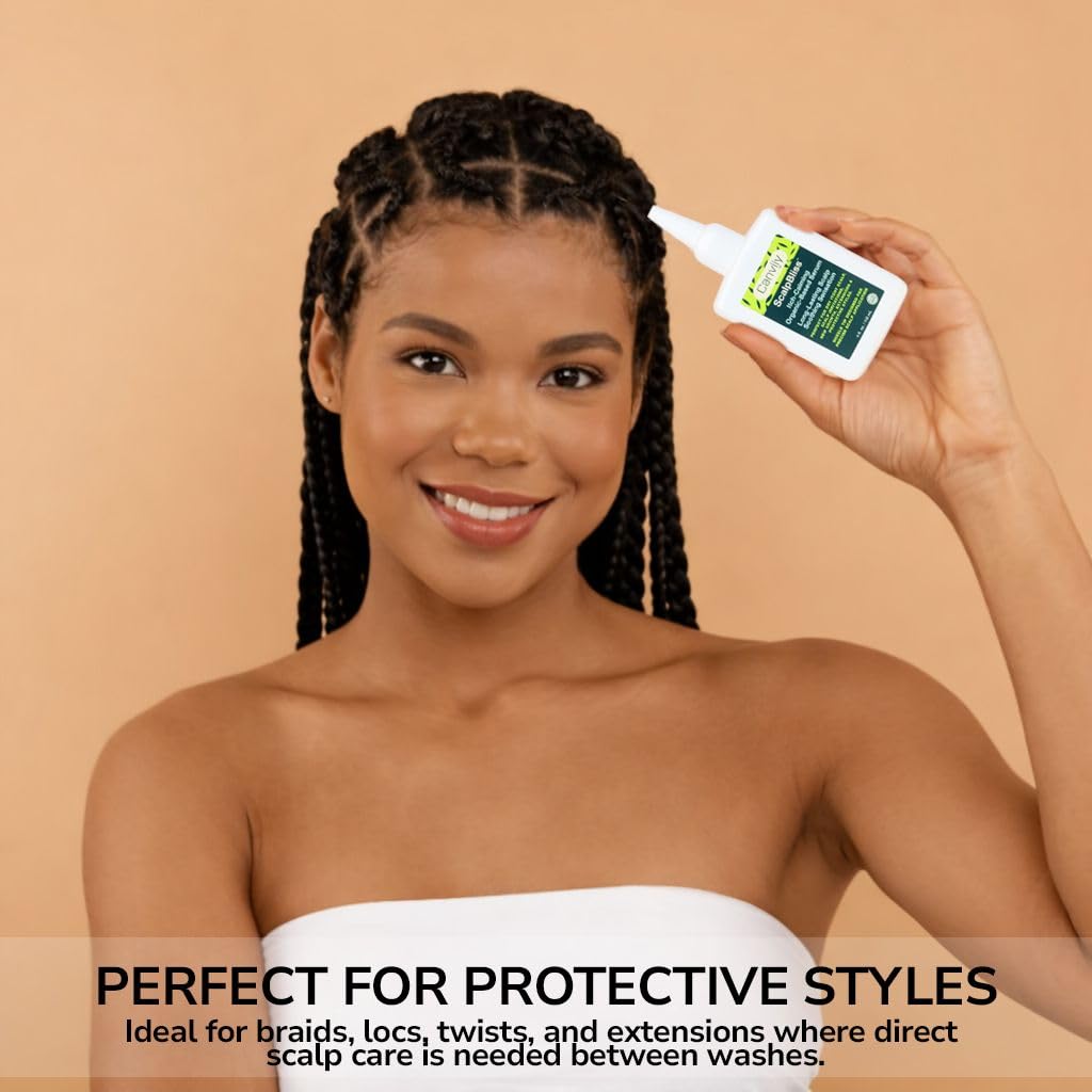 Canviiy ScalpBliss dropper applying precise serum for soothing and cooling benefit