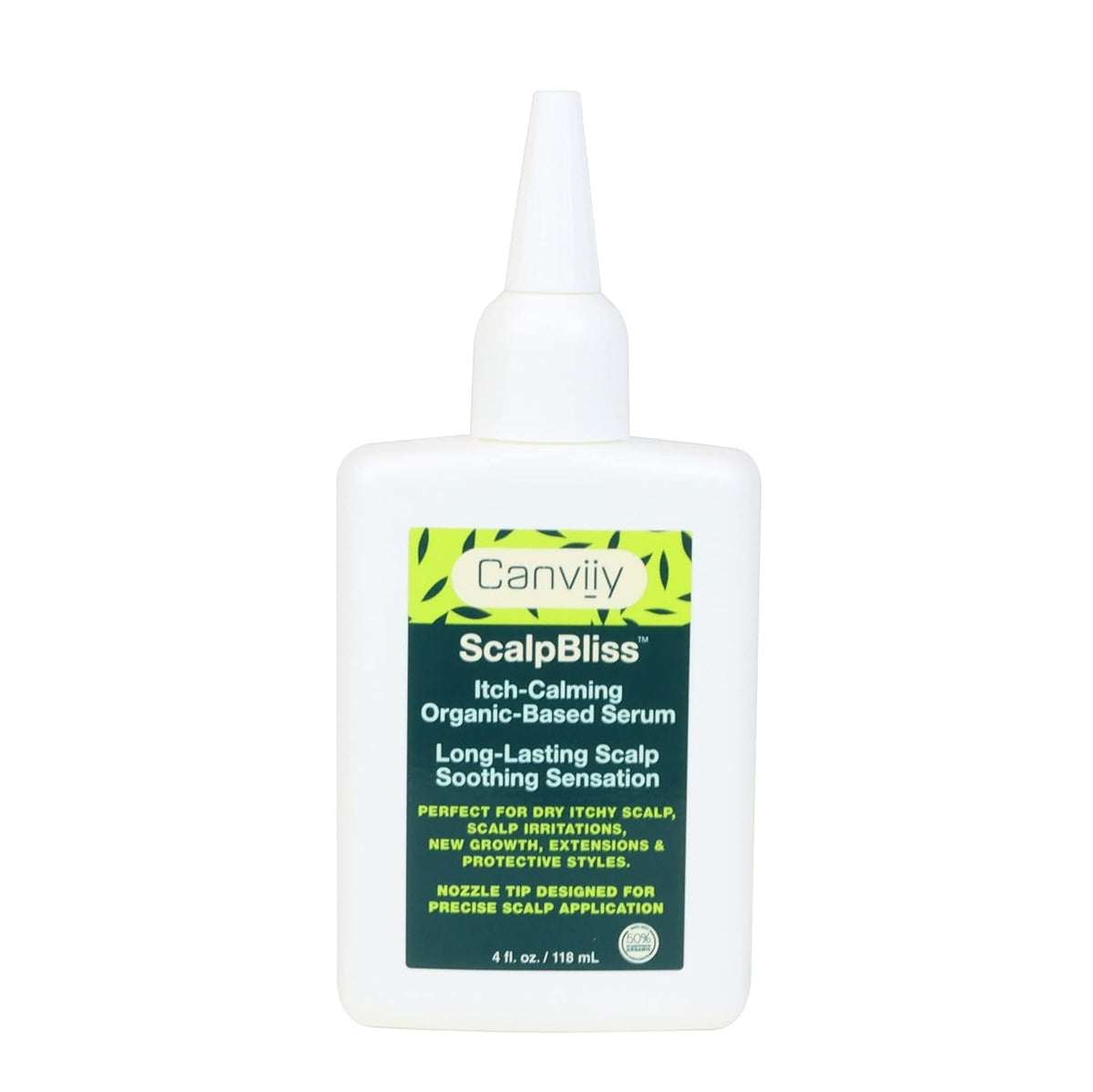 Canviiy ScalpBliss front packaging showing bottle and label for targeted scalp relief