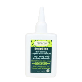 Canviiy ScalpBliss front packaging showing bottle and label for targeted scalp relief