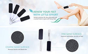 Capspace finished foot texture after filing showing smoother skin appearance benefit