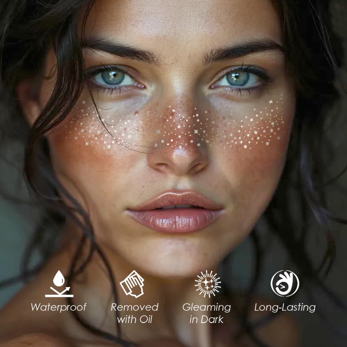 Cardiyar application demonstration on cheek highlighting easy use