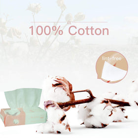 careboree close-up of cotton texture highlighting extra absorbency