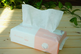careboree product label showing 100% cotton composition and benefits