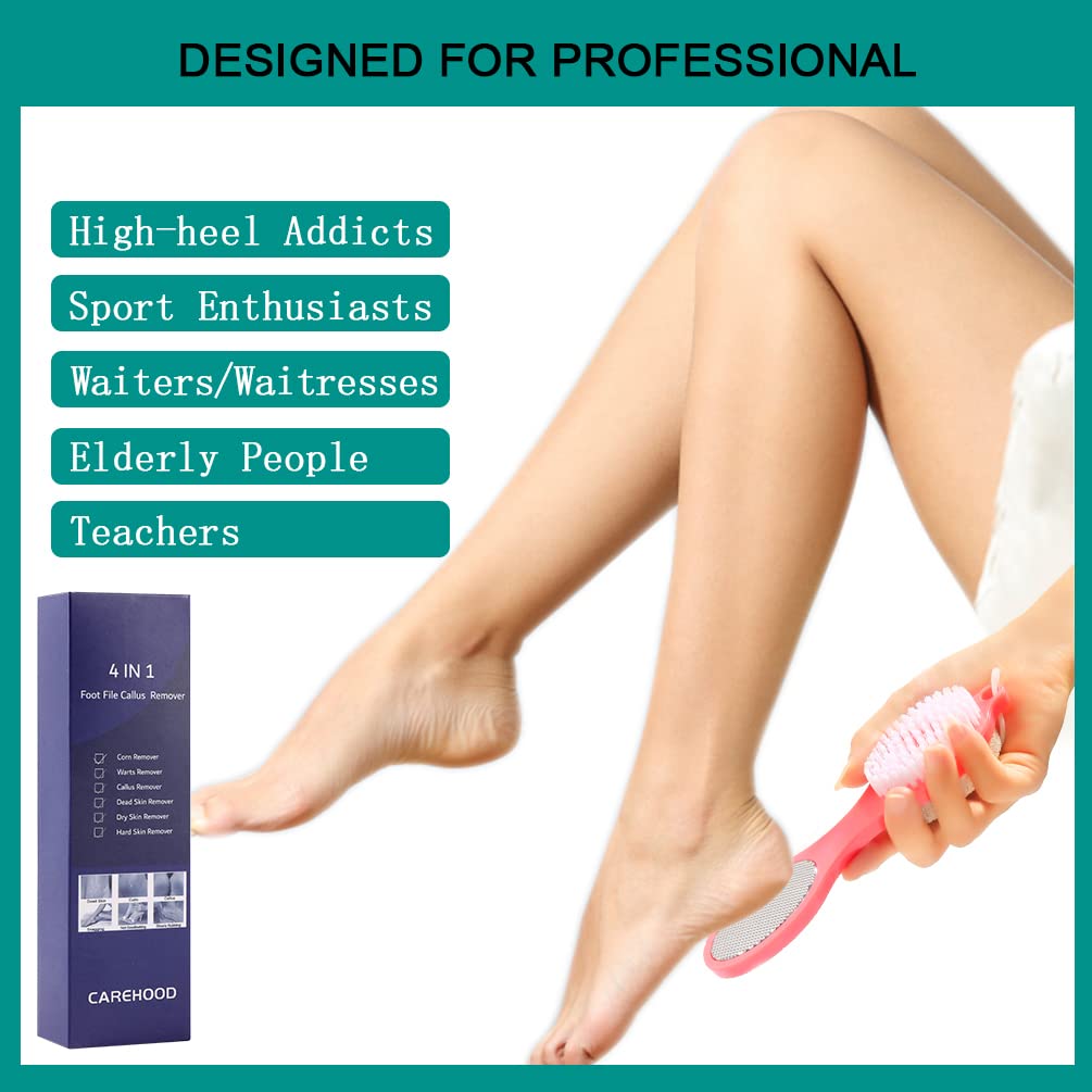CAREHOOD foot buffer sandpaper surface smoothing heels for polished finish