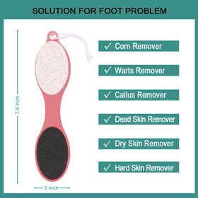 CAREHOOD pumice stone close-up softening dead skin effectively