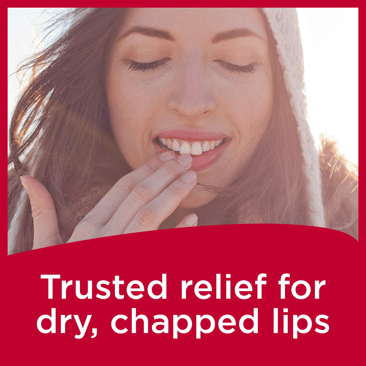 Carmex ingredients label close-up showing SPF 15 and soothing actives