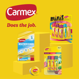 Carmex open jar showing thick balm for deep hydration