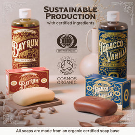 Carolina Castile detailed label close-up showing natural ingredient claims