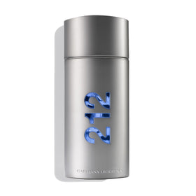 Carolina Herrera 212 front packaging showing sleek bottle for polished appearance